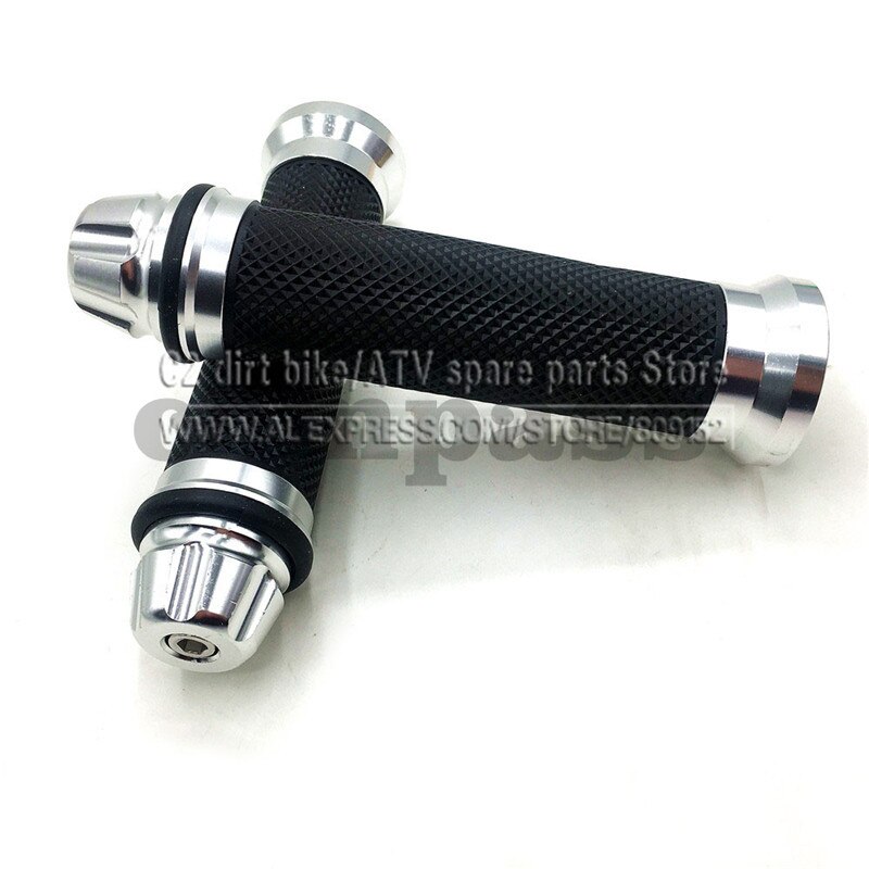 Motorcycle grips hand rubber pedal biker scooter handlebar modified throttle turn Grip Settle Handle Grips