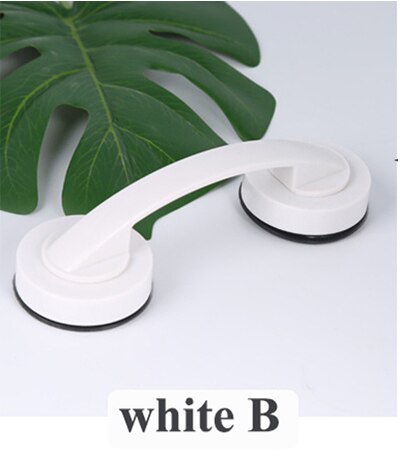 Geen Boren Zuignap Handvat Schuifdeur Venster Koelkast Lade Koelkast Trekt Badkamer Veiligheid Douche Bad Antislip Grip: White B