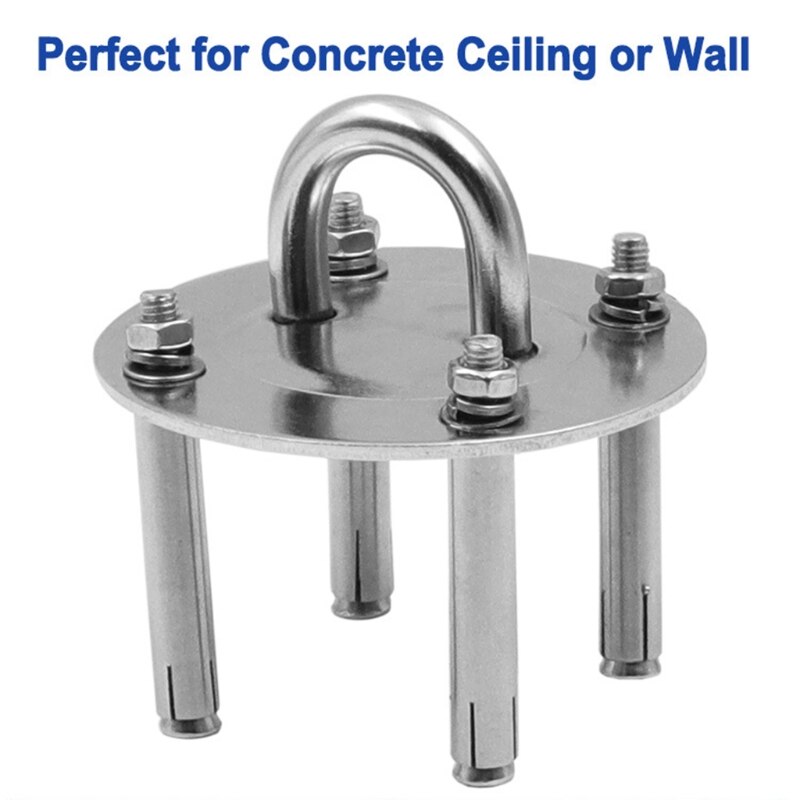 1000 lb Heavy Duty Hammock Hanging kit Ultra Durable Hammock Hooks&amp;Carabiners for Hammock Stand Yoga&amp;Brazilian Hammocks