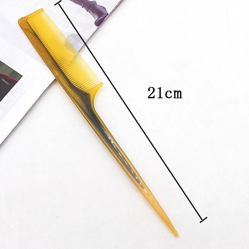Comb With Sharp 1 pcs Beef Tendon Sharp Tail Comb Long Handle Plas... – Grandado