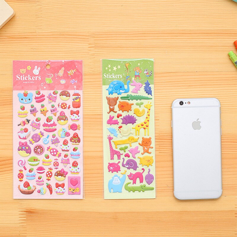 Lovely Cartoon Stickers for iPhone 6s 7 Plus Fruit Trinkets for Mobile phone