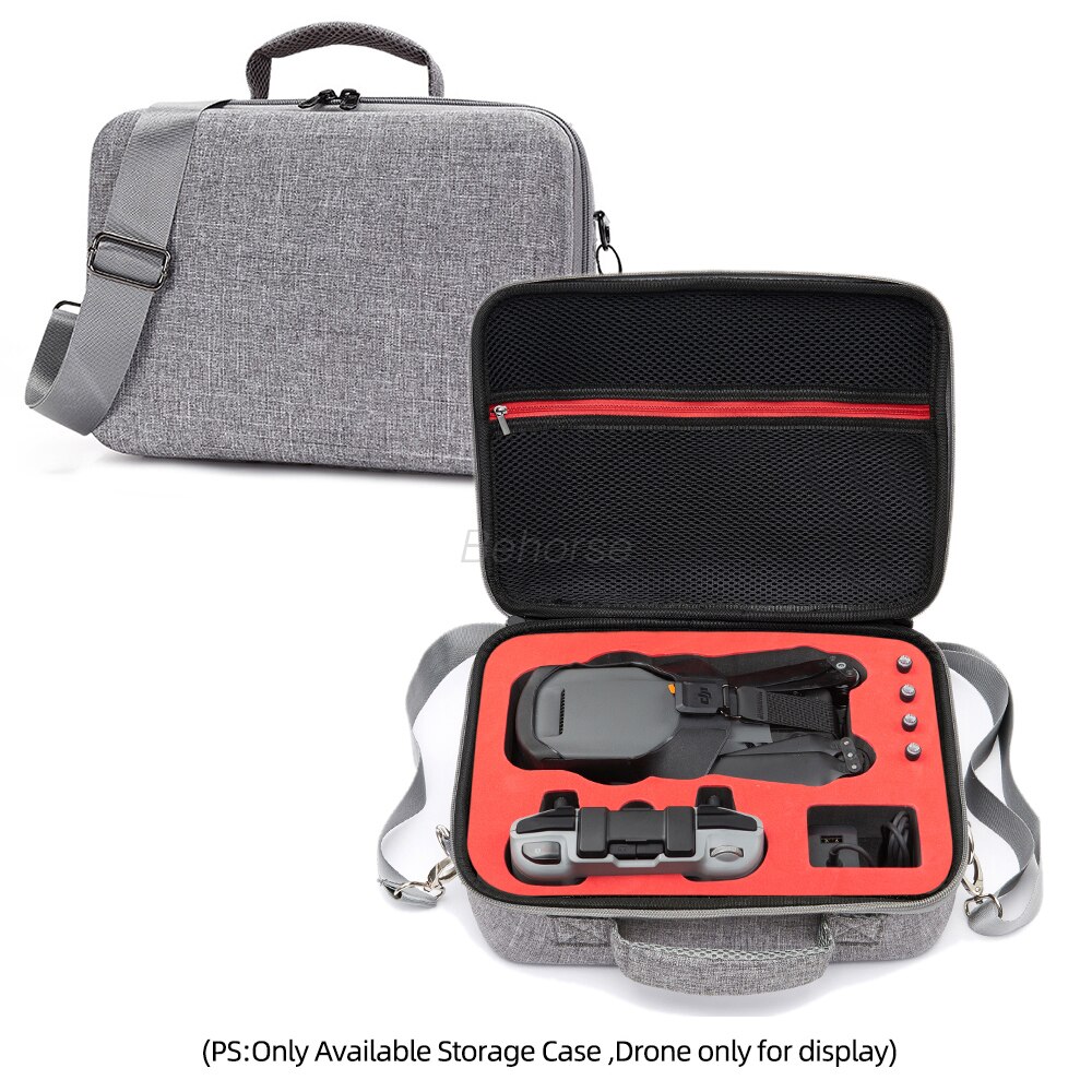 DJI-estuche de almacenamiento Mavic 3, bolsa de hombro impermeable, caja de almacenamiento rígida, bolso de mano para accesorios de Dron Mavic 3: Type 8 red