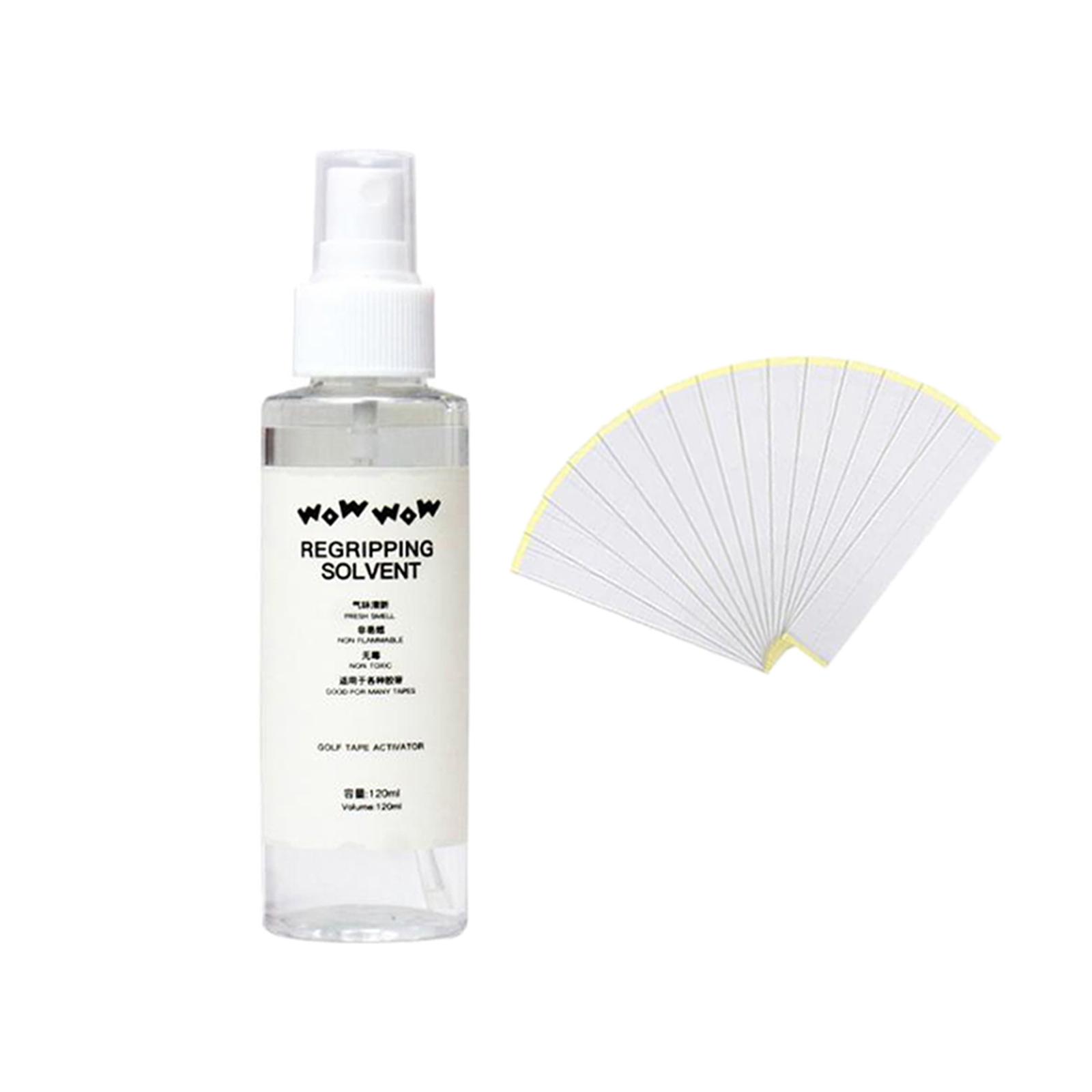 Golf Club Grip Kit Reparatur Spray Lösungsmittel Ersatz doppelseitiges Klebeband Werkzeugset