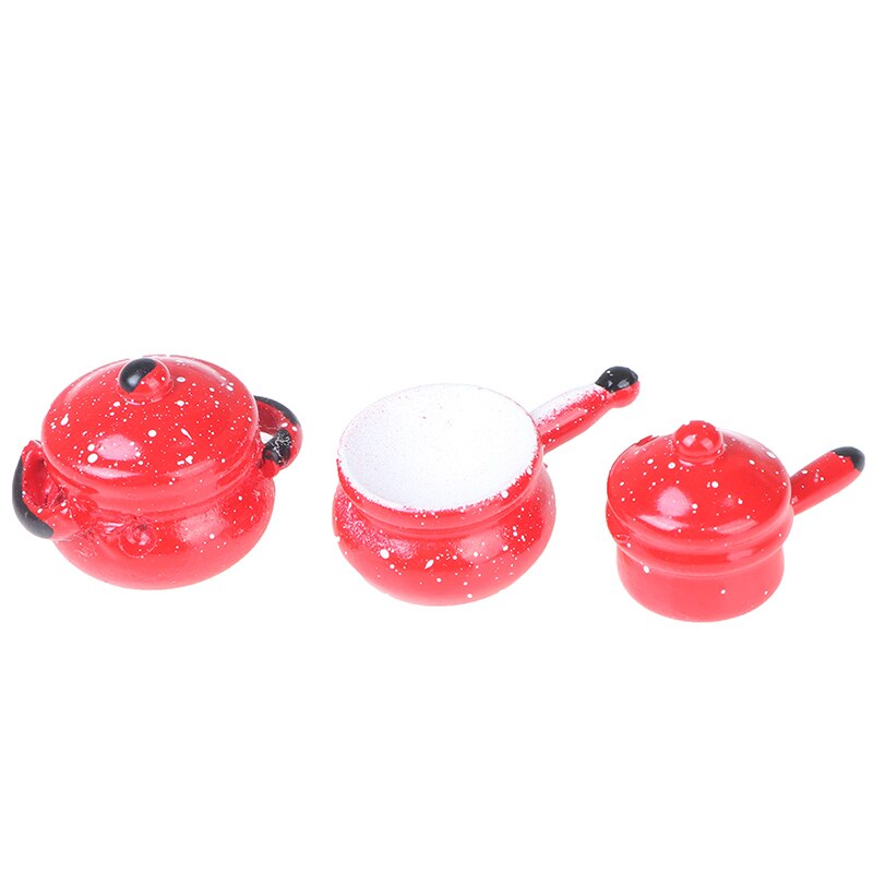 Di cottura Zuppa di Pentola Pentolame E Utensili Per Cucinare Casa Delle Bambole Accessori Per la Cucina In Miniatura Pentole Calde 1:12 Miniatura casa delle bambole: Default Title