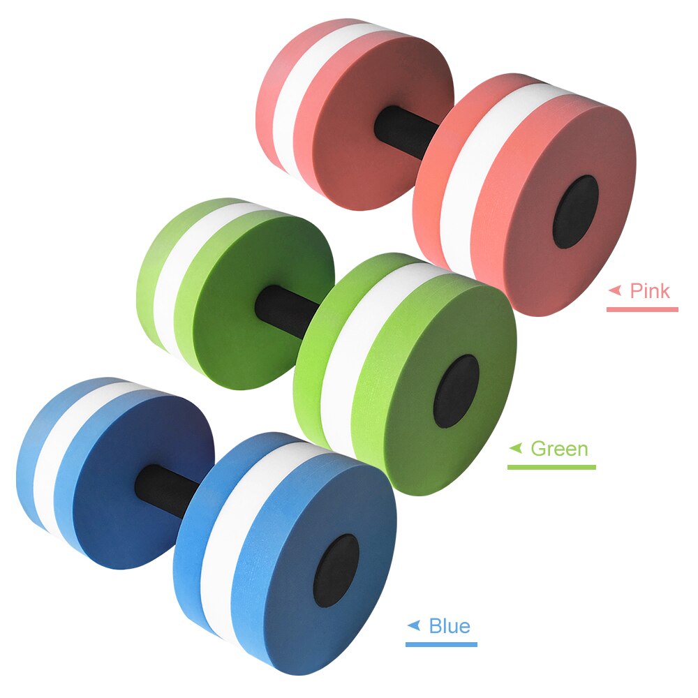 EVA eau mousse flottant haltère piscine eau poids aérobic flotteur automatique aquatique haltère pour l'eau Yoga Fitness