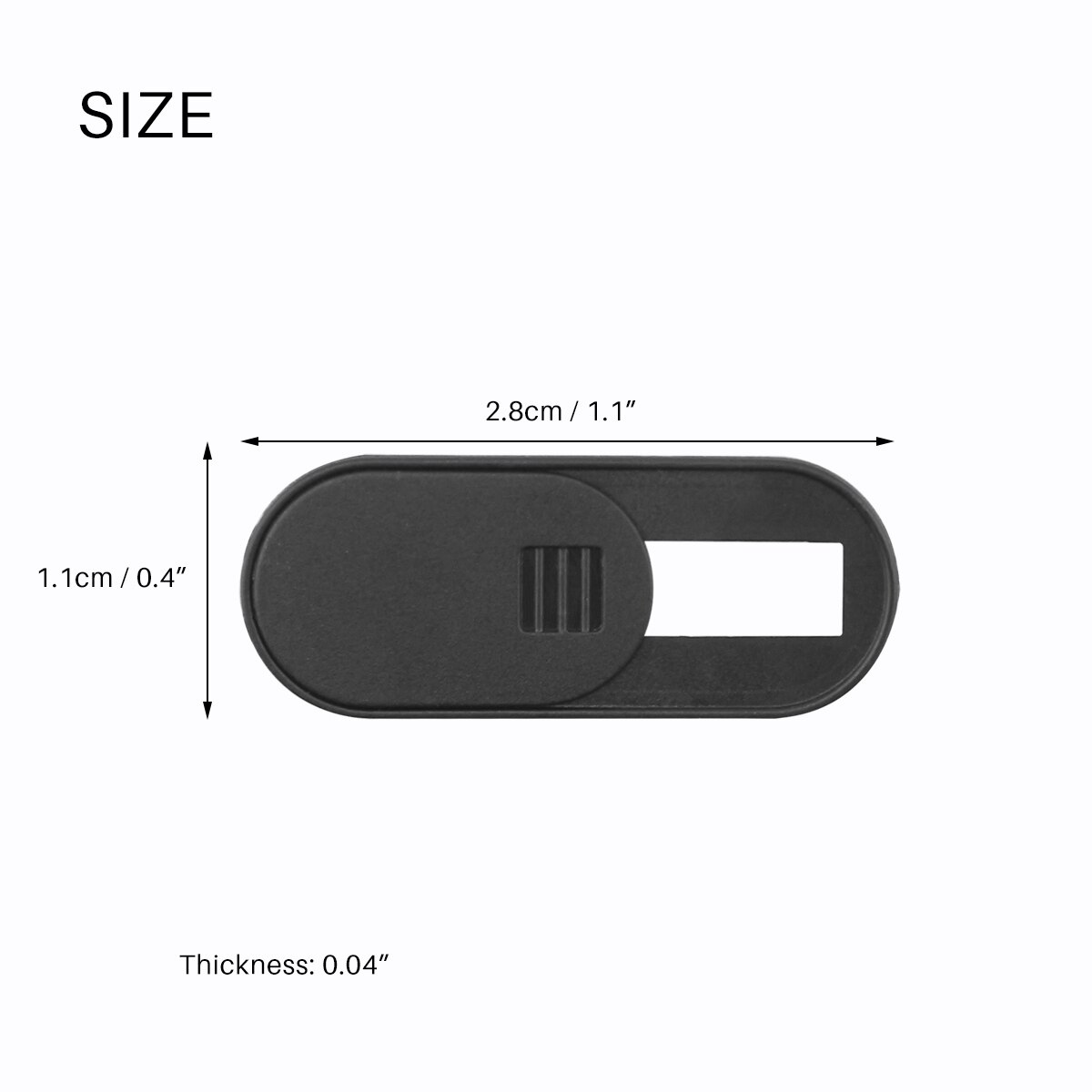 Telefoonlens afdekking schild beschermer case cover slider webcam cover compatibel met computers smartphone laptops tablets