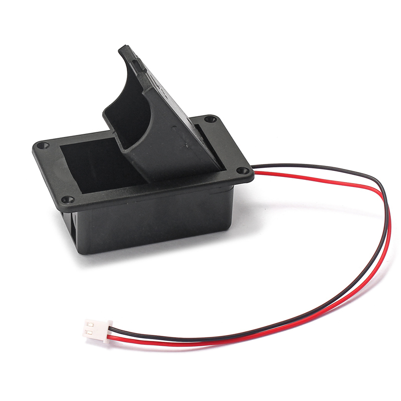 1Pc 9V Batterij Houder Case Box Cover Voor Gitaar Bas Actieve Pickup Connector T84D