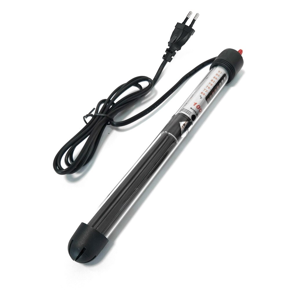 New UE EUA Plug Aquário Submersível Ajuste da Temperatura do Aquecedor Aquecimento Rod Para Aquarium Fish Tank 25 W/50 W /100 W/200 W/300 W