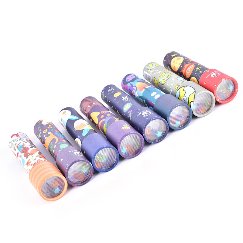 Imaginative Fancy World Colorful CartoonKaleidoscope Magic Toddler Sensory Educational Toys For Children Birthday Toy