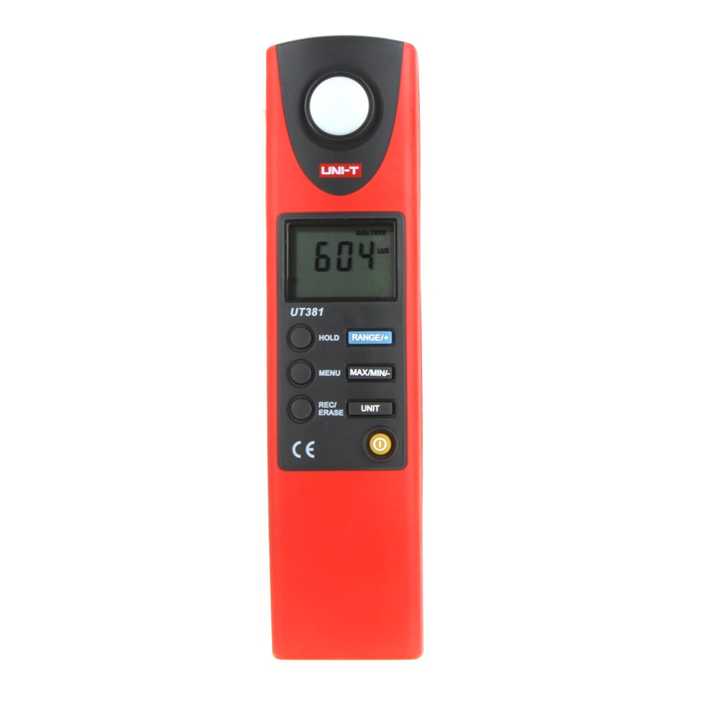 UNI-T UT381 Split Licht Luxmeter Meter 20-20000 Lux Lumen Digitale Illuminometer Luminometer Photometer