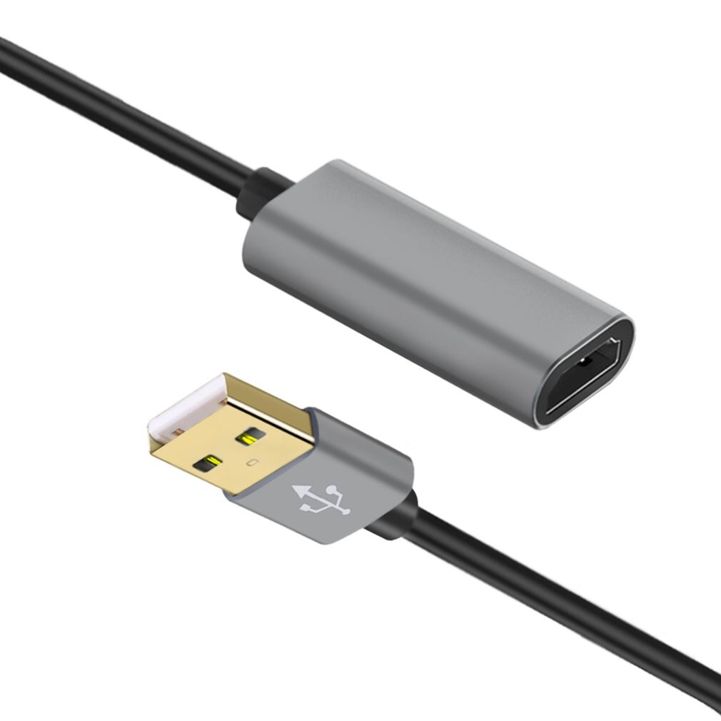 Usb 2.0 to hdmi video catpure kort usb 2.0 hd videokort konverter adapter til windows xp/vista /7/8/10