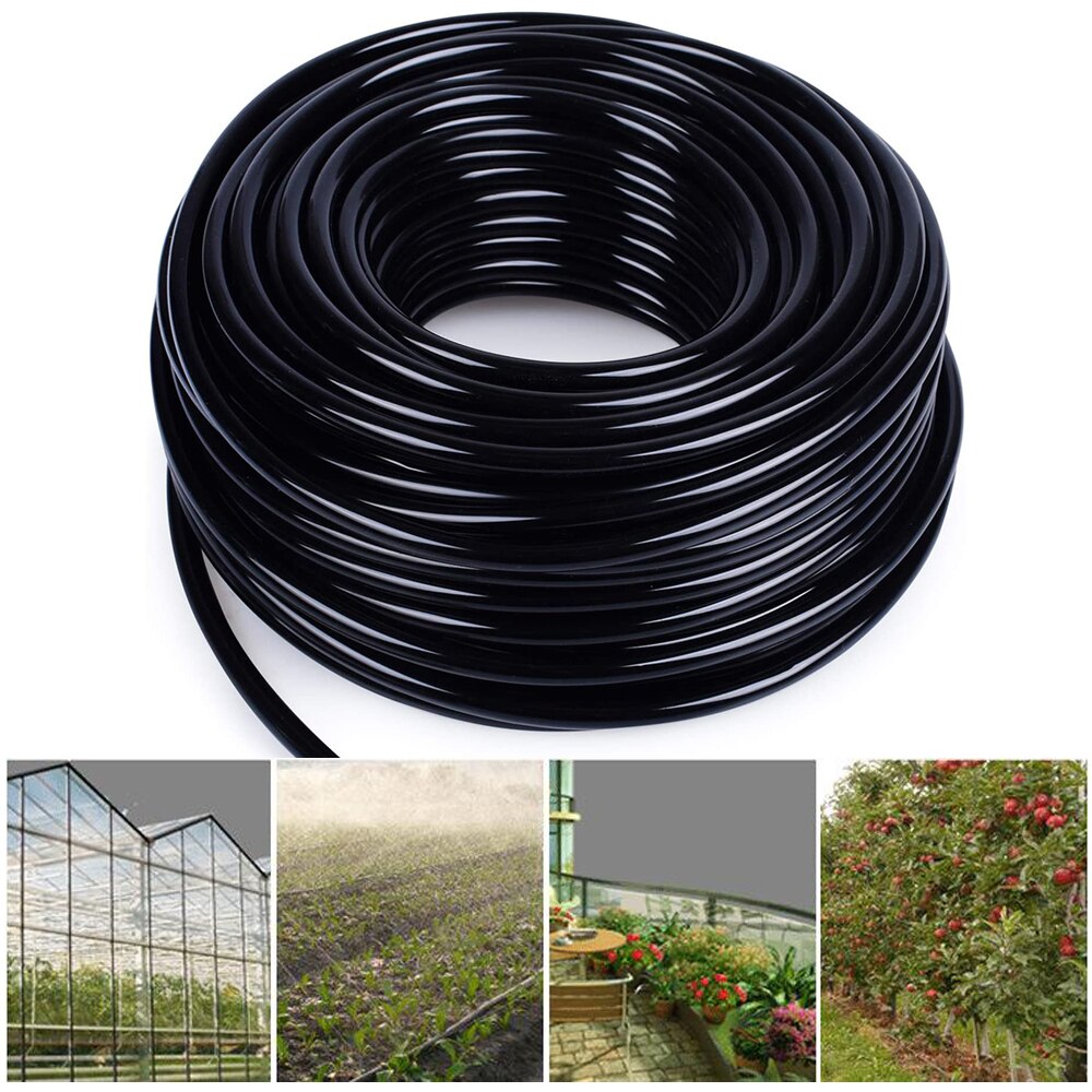 10m/20m/40m Bewässerung Schlauch 4/7mm Garten Tropf Rohr PVC Schlauch Bewässerung System Bewässerung systeme für GewächshäNutzer