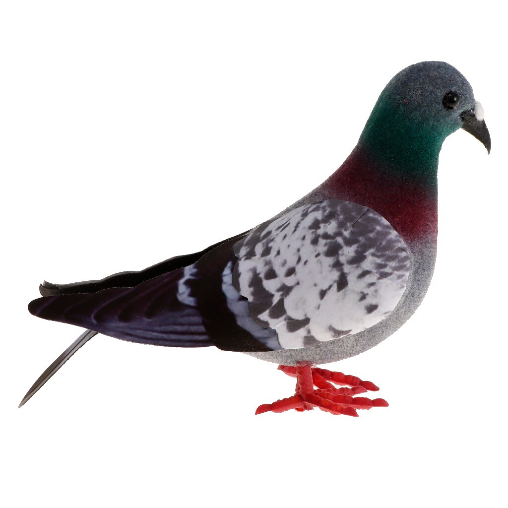 Artificial Foam Multi-color Doves Decorative Ornament Bird Decor Toy