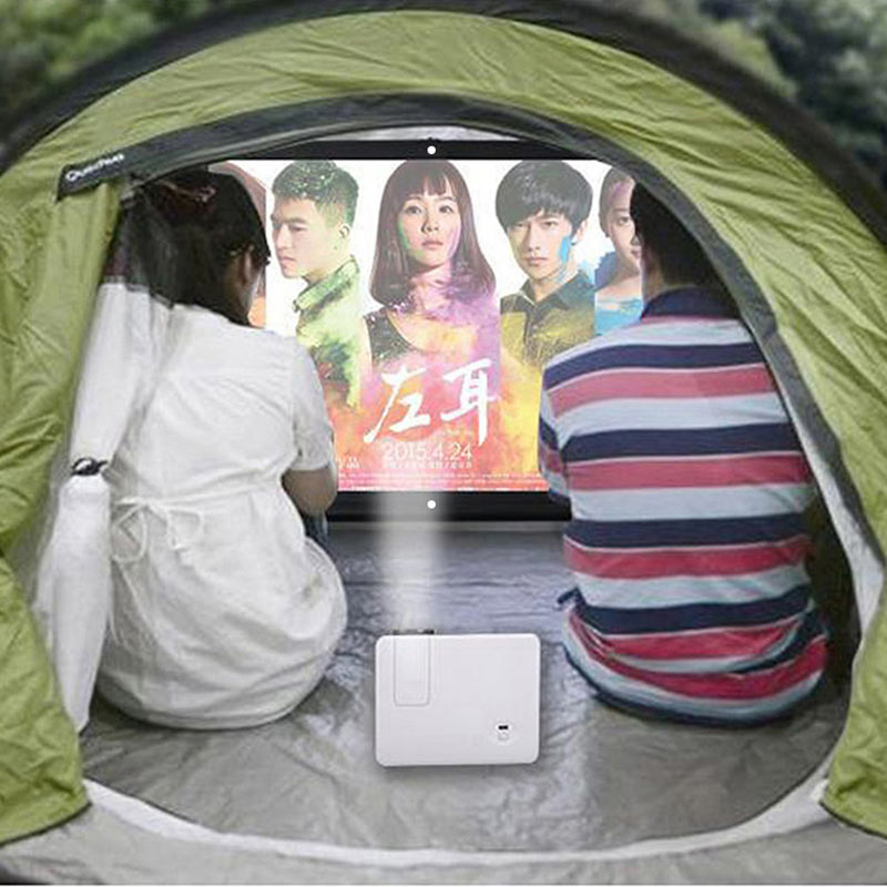 60Inch Projector Screen HD 16:9 Wall Mount LED Projector Screen for Home Theater Office OC