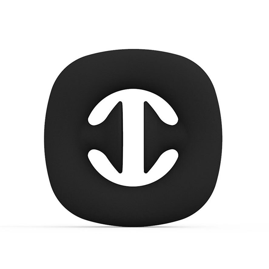 Anti Stress Fidget Toy Finger Hand Grip Simple Dimple Stress Reliever Adult Child Brinquedos Toys Decompression: Black