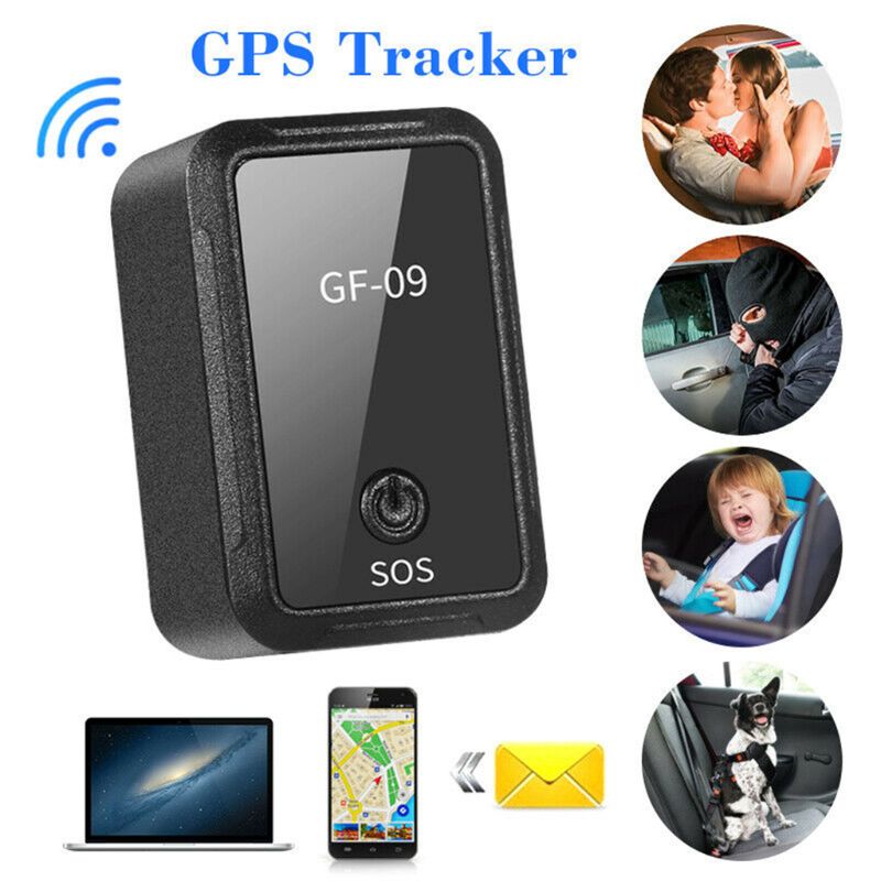 GF09 Mini Auto App Gps Locator Adsorptie Opname Anti-Dropping Apparaat Spraakbesturing Opname Real-Time Tracking Apparatuur