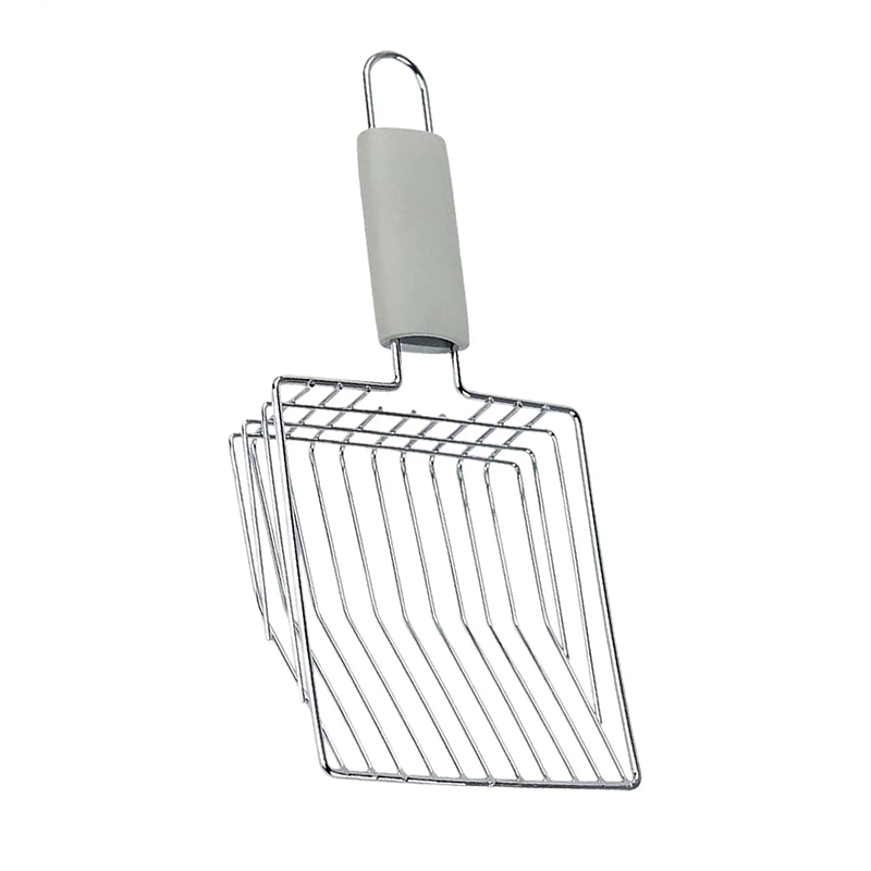 1 Stück Haustier reinigungs werkzeug Metall Aluminium legierung Katzenstreu schaufel Edelstahl langlebiger Griff Haustier Kacke Schaufel