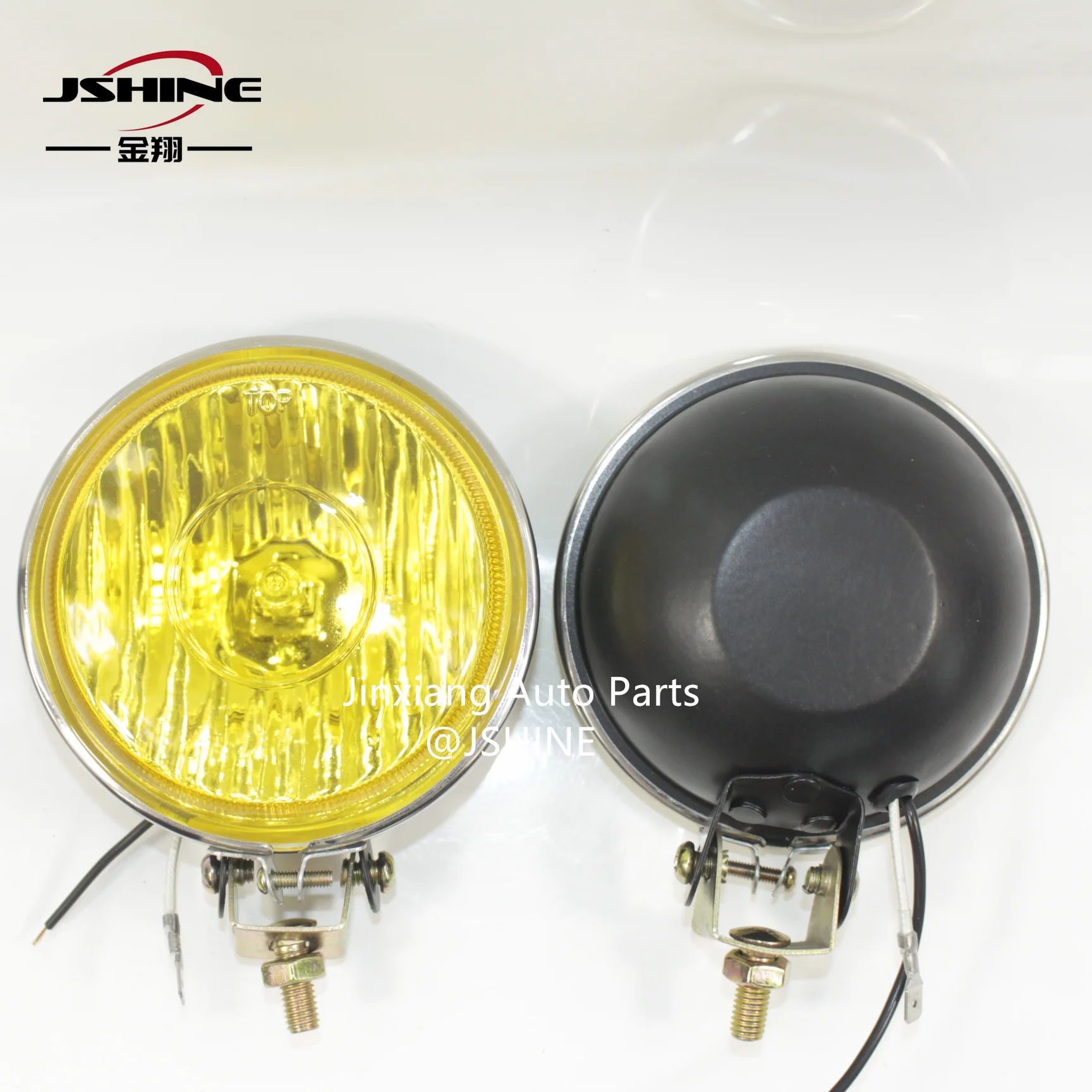 Set van 4 " halogeen  h3 55w echt glas voor vrachtwagen, motor, suv, auto, aanhanger