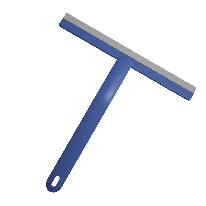 Bathroom Mirror Cleaner with Silicone Blade Holder Hook Kitchen Car Glass Shower Squeegee Kit Window Glass Wiper Scraper