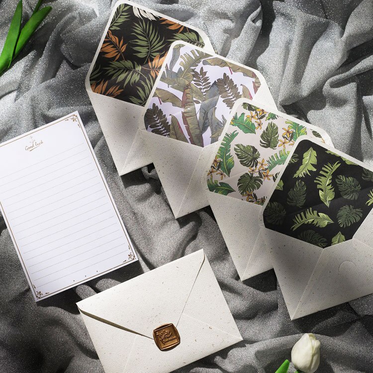 10 Stks/set Prachtige Vintage Enveloppen Classic Van Gogh Olieverf En Plant Artistieke Enveloppen Voor Letters Huwelijksuitnodiging