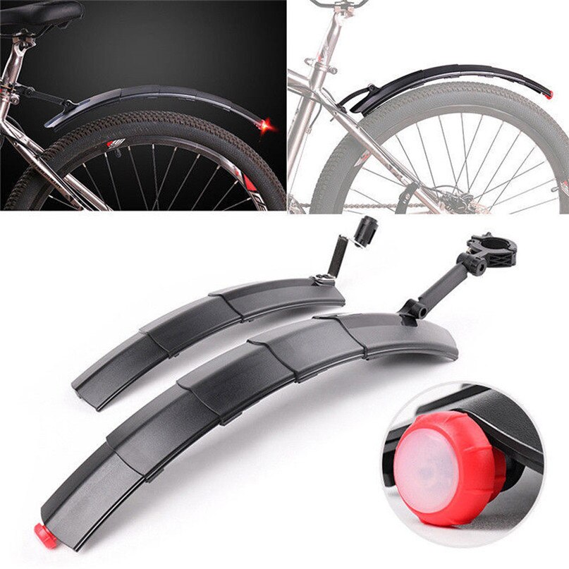 26 Inch Fiets Spatbord Set Voor Achter Wiel Fiets Spatbord Verstelbare Vleugels Voor Fiets Road Fiets Spatborden Fietsen