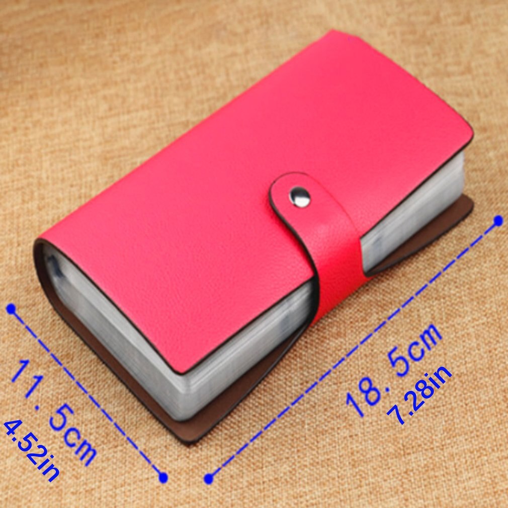 Bank card card package certificate package home simple men's card package 96 card slot multi-purpose bank card bag