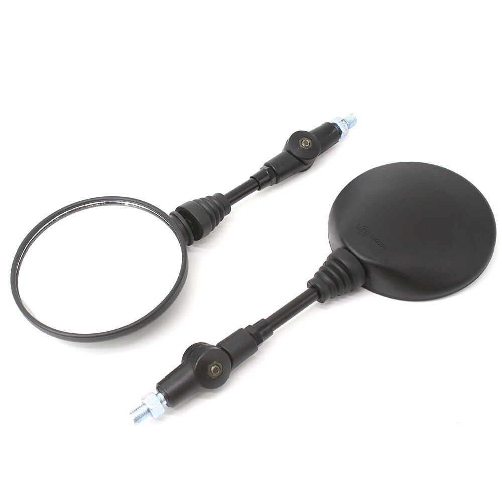 Uniwersalny 1 para składane motocyklowe lusterko wsteczne 10mm dla Yamaha Honda wysokiej jakości