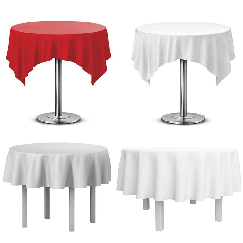 Mantel redondo de satén de 145cm, cubiertas de mesa de Color sólido para boda, cumpleaños, de Navidad, mantel redondo, decoración del hogar