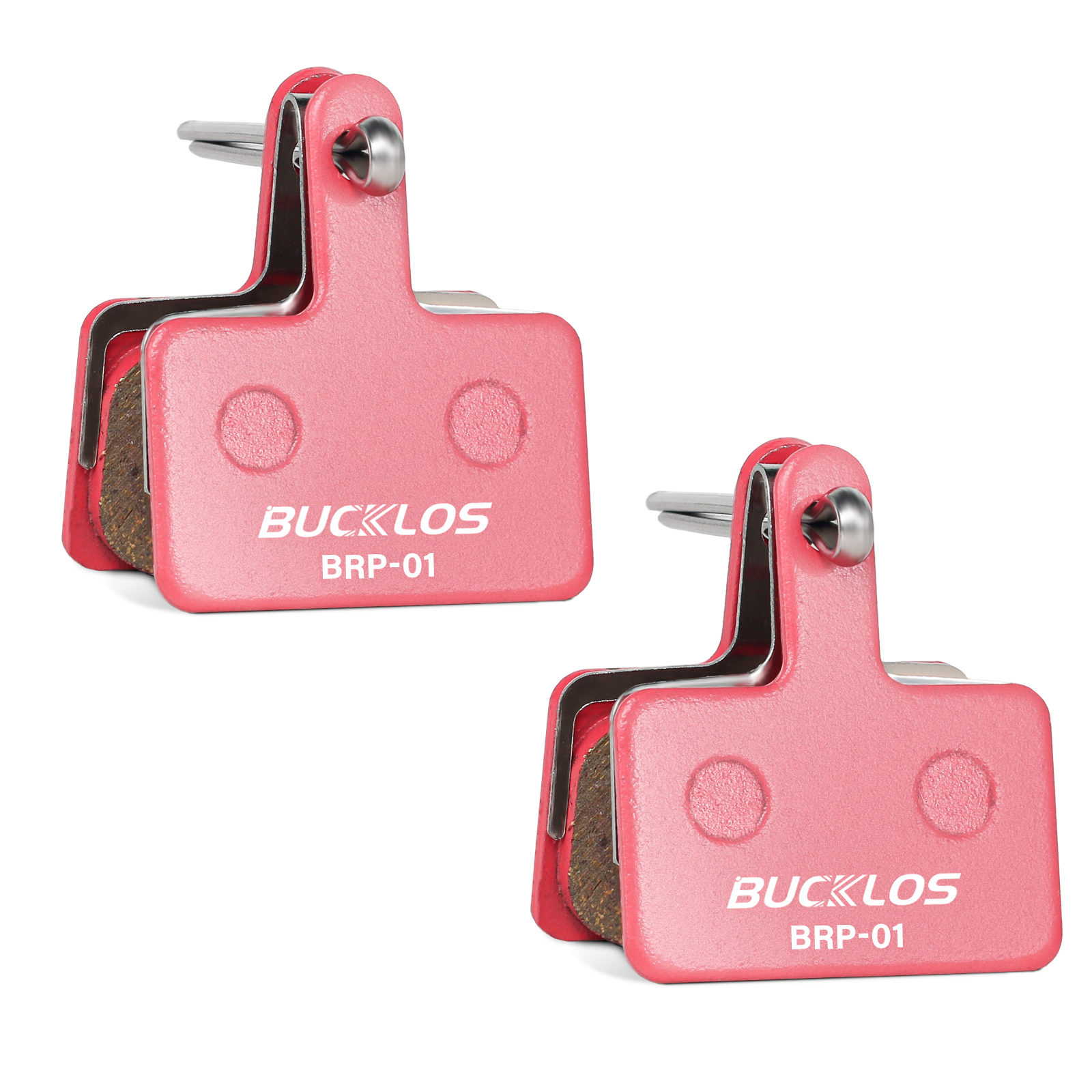 Pastillas de freno de bicicleta BUCKLOS, pastillas de disco hidráulicas para bicicleta de montaña SHIMANO MT200, pastillas de freno de disco para bicicleta de carretera aptas para pieza de freno B01S: Azul marino