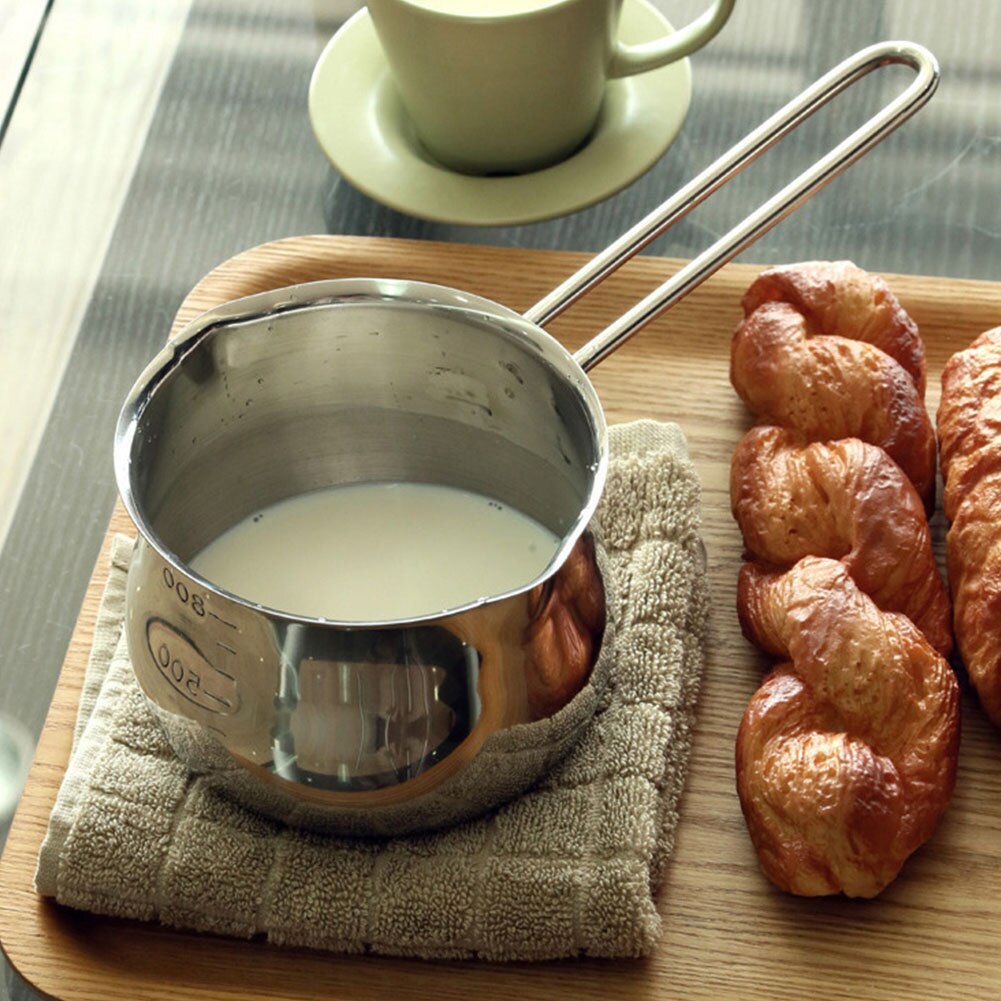 Butter Eco-friendly Stainless Steel Syrup Milk Baking Pot Melted Heating Mini Container Cheese Kitchen Tool Chocolate Sauce