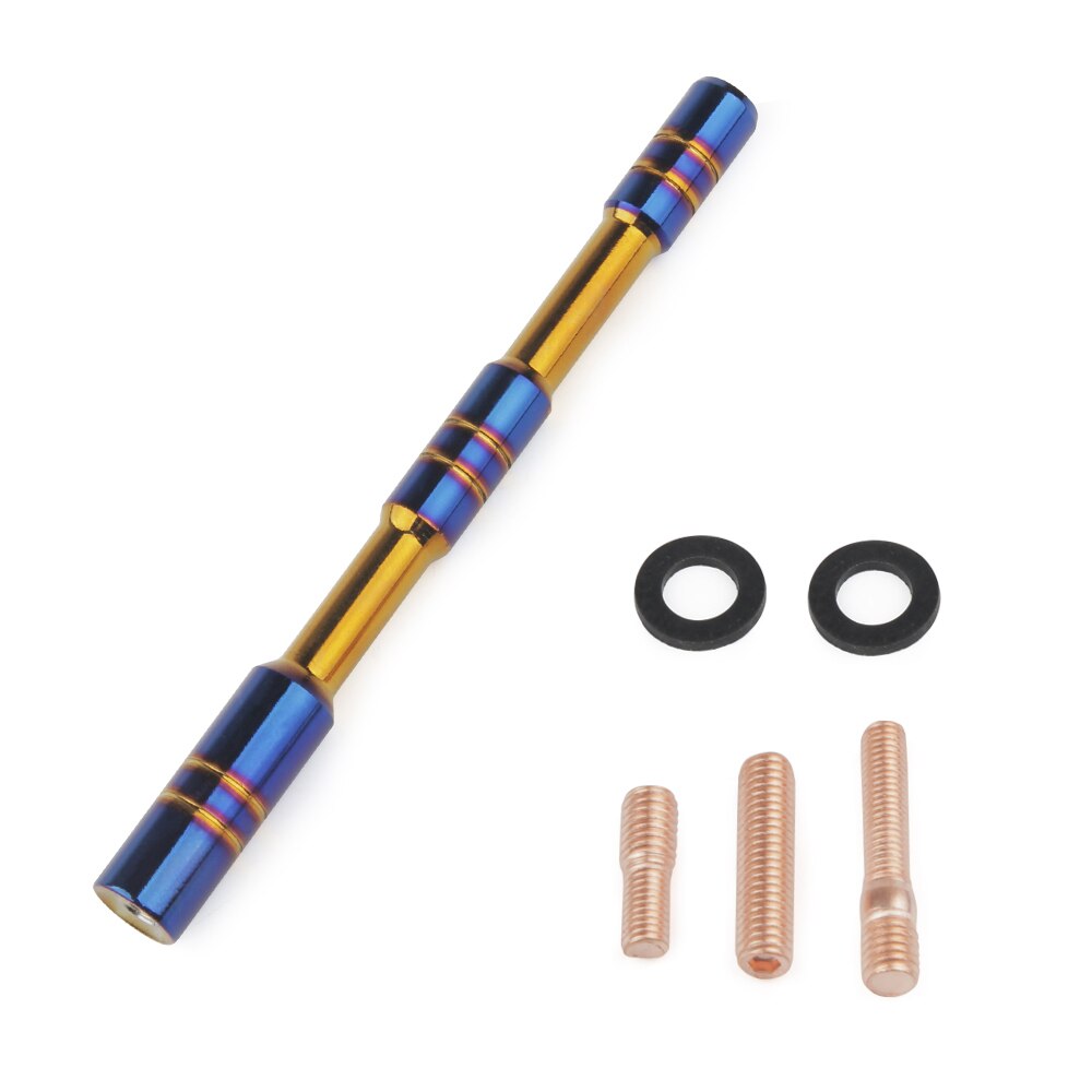 1pc aluminium universele auto dak voor spatbord radio signaal antenne auto antenne antenne uitschuifbaar: A