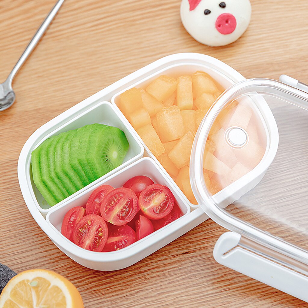 Microwave Portable Compartment Lunch Box Container Leakproof School Food Box Microwavable Containers Home Lunchbox