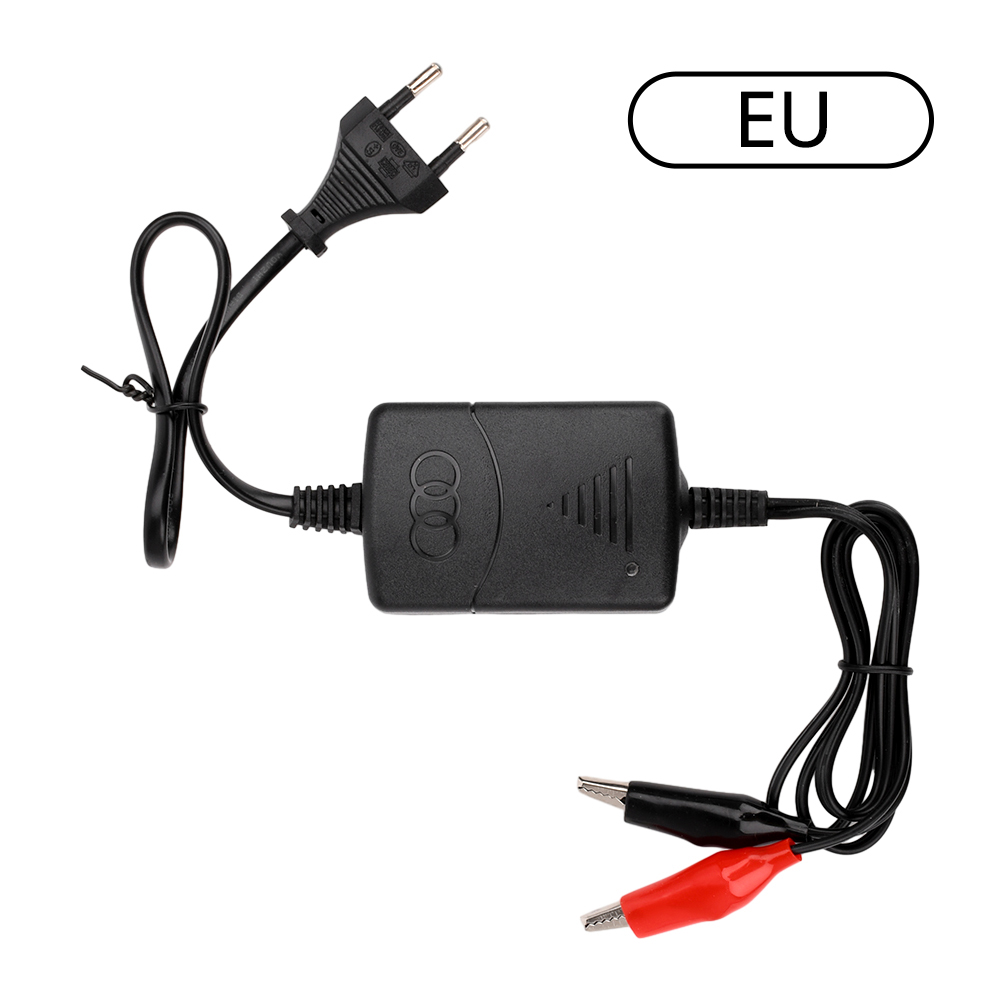 12V Acculader Elektrisch Voertuig Acculader Abs Auto Lood Zuur Acculader Voor Auto Vrachtwagen Motorfiets: Rood