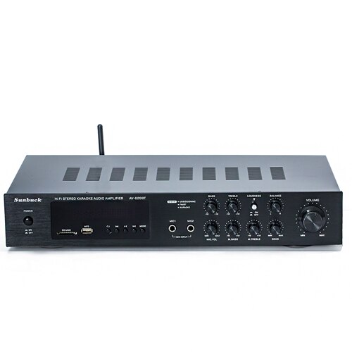 220V 5.1 channel 400W high power SD USB FM Bluetooth remote control power amplifier home AV amplifier: 220V