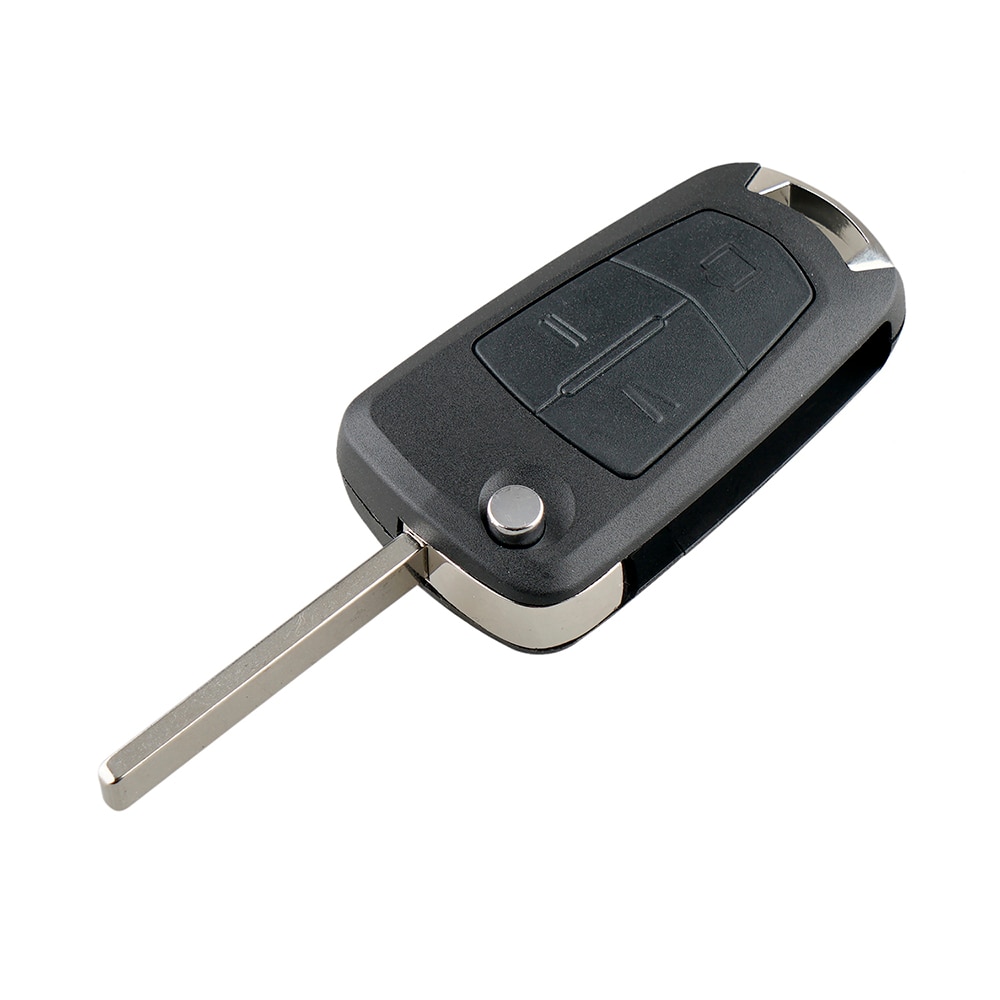 BHKEY para Opel, carcasa para llave de 2/3 botones, funda para mando a distancia para Vauxhall Opel Astra H Corsa D Vectra C Zafira Astra Vectra Signum