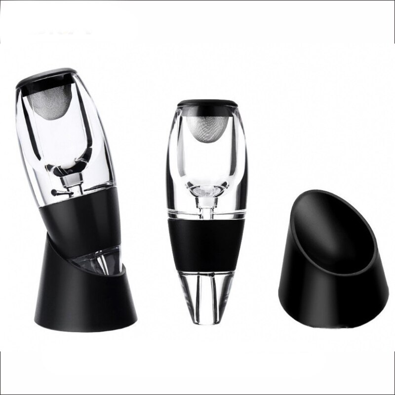 Wine Aerator Pourer With Wine Vacuum Stopper Classic Diffuser Spout For Wine Bottle Instant Wine Aerators With No Spill