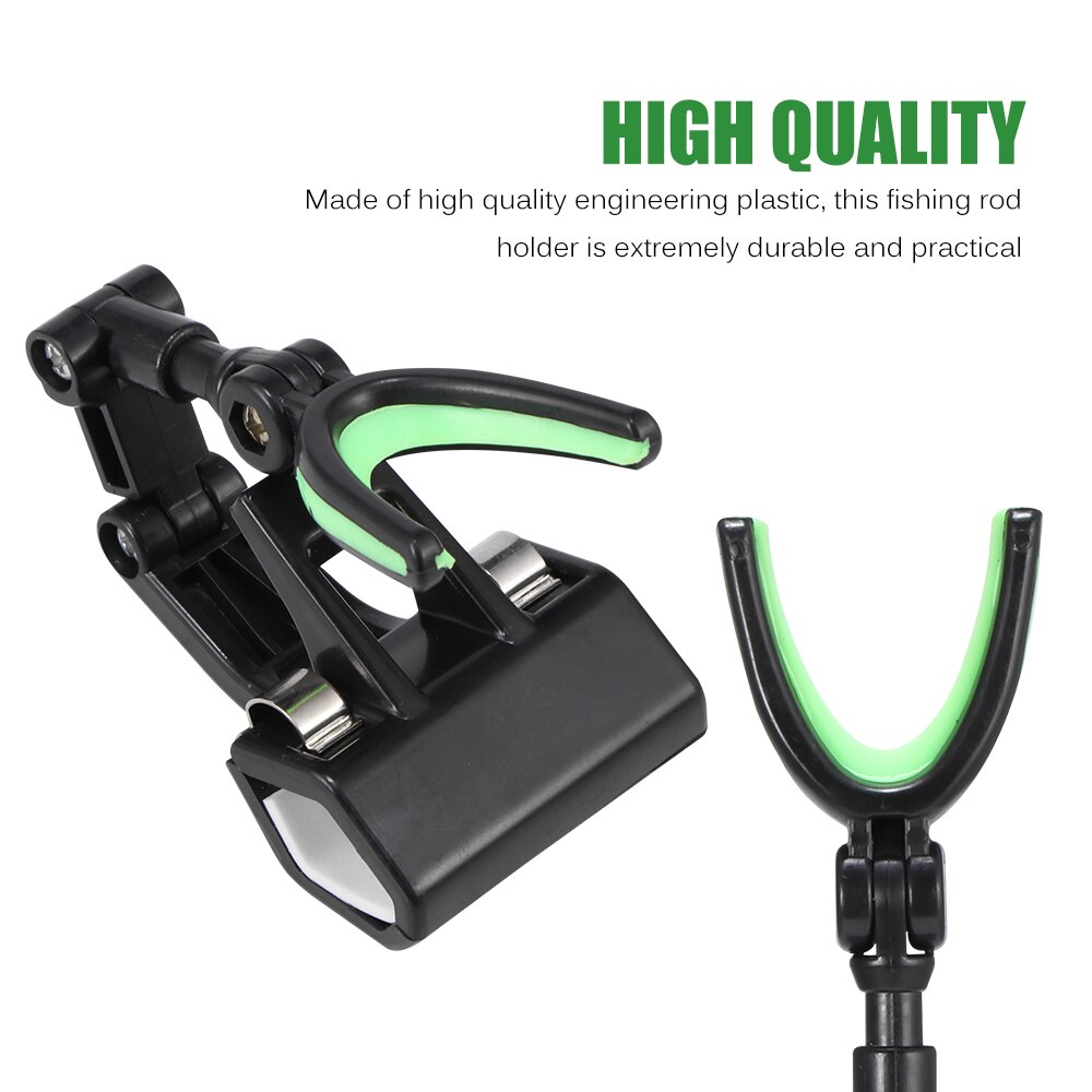 Fishing Equipment Fishing Rods Holder Fish Pole Stand Bucket Clips Adjustable Hand Rod Holder Use Fishing Tools
