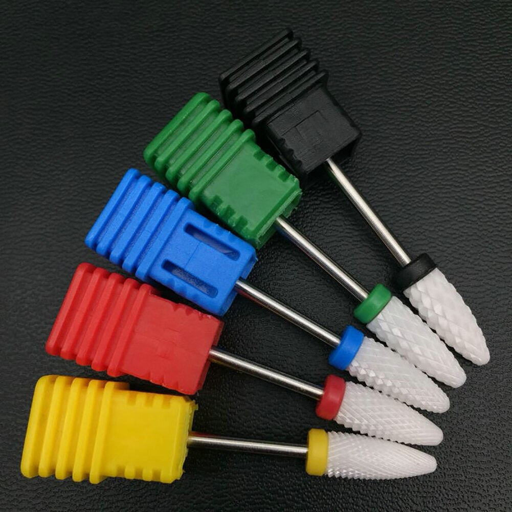 Taladro de decoración de uñas de cerámica, herramienta de pulido eléctrico para manicura y pedicura, pulidor de uñas