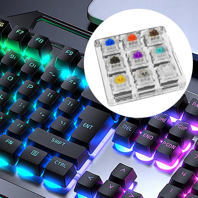 Keyboards Switches Tester Portable Accurate Sampler Tester Multi-Axis Test Function Precision Keyboards Testing Tool For Axis