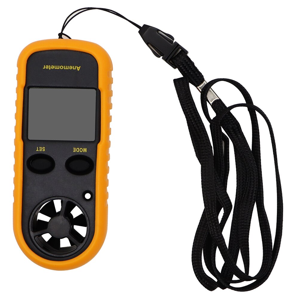 GM816 Digitale Anemometer 30 M/s Wind Meter Guage Temperatuur Tester Met Lcd Backlight Display