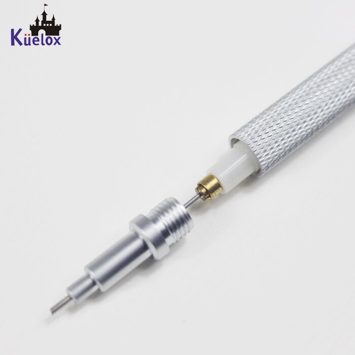 1PCS Kuelox Metal Comic Drawing Mechanical Pencil 0.3/0.5/0.7/0.9/2.0mm Engineering Drawing Pencil with a box
