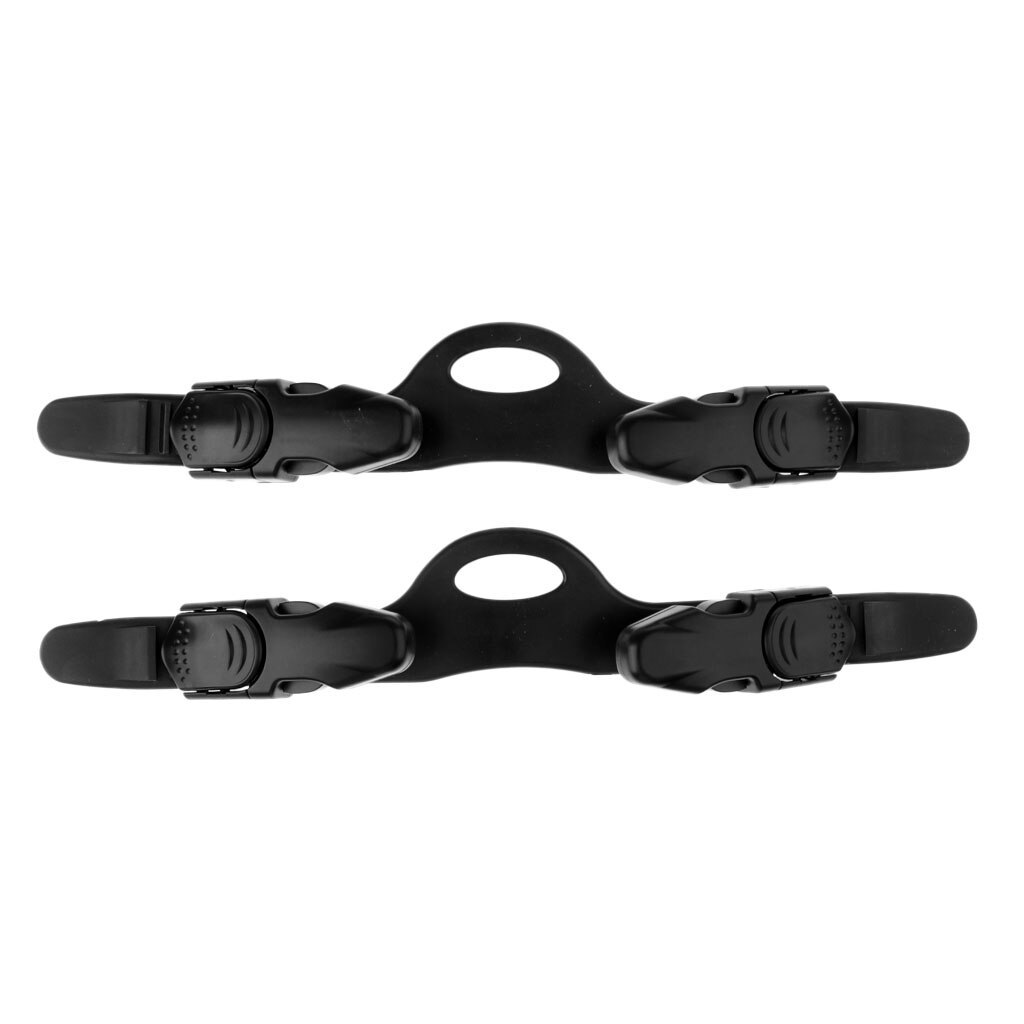 Universal Scuba Diving Snorkeling Fin Flippers Strap with Quick Release Buckle Accessories - Adjustable & Durable
