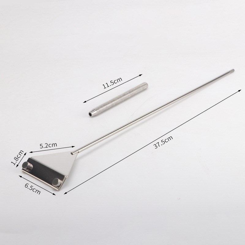 Aquarium Algae Scraper Fish Tank Glass Cleaner Aquatic Water Live Plant Grass Cleaning Multi-Tool Cleaner Kit: 46CM-2