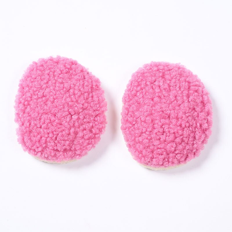 1Pair Bandless Ear Muffs Winter Thick Warm Fleece Ear Muffs Ear Covers Women Men Ourdoor Cold Weather Windproof Ear Warmer: 07