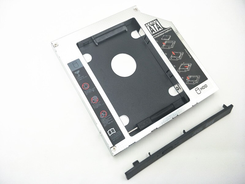 12.7mm SATA HDD SSD Hard Drive Caddy Optical DVD Bay Adapter For Asus K53SV