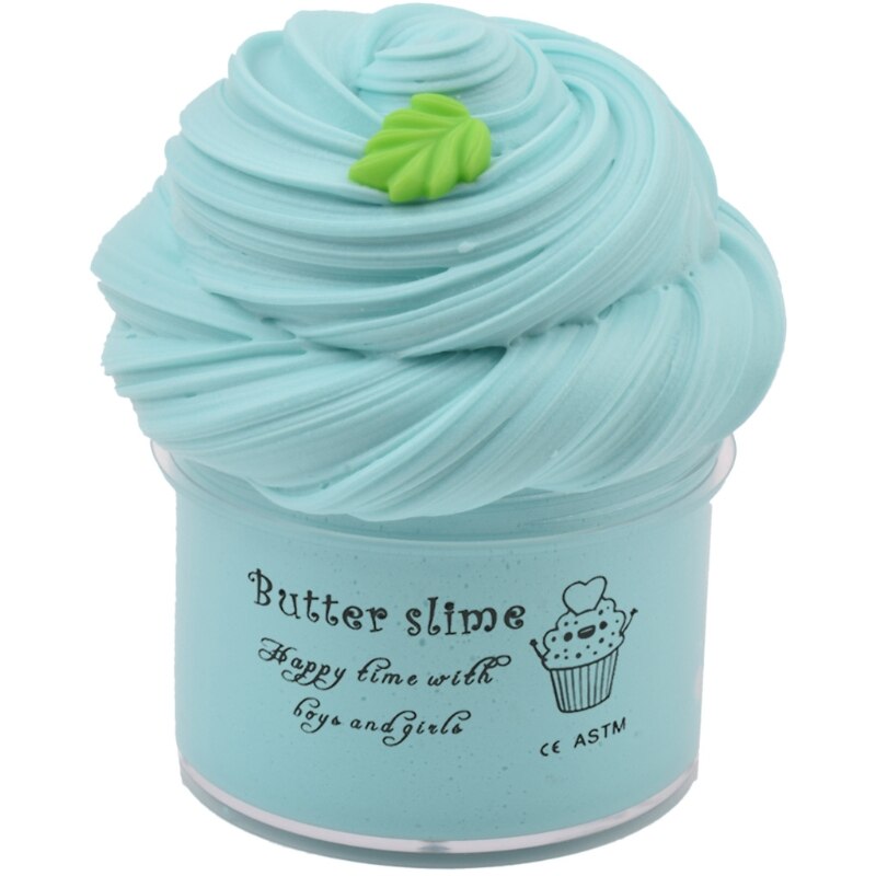 6Pc Butter Slime with Candy Slime Watermelon Slime and Pineapple Slime Soft