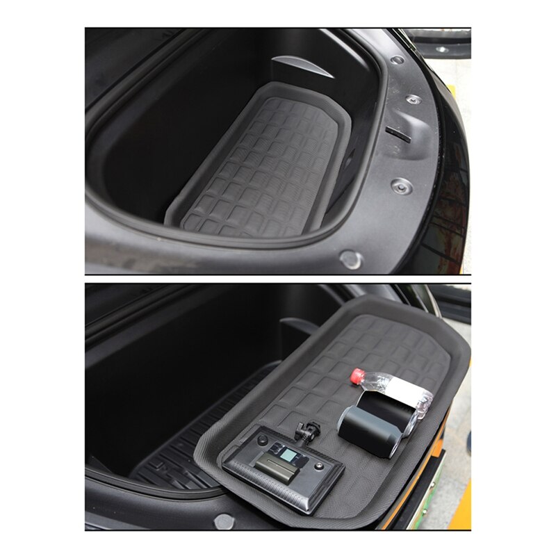 Voor Tesla Model Y Auto Front Kofferbak Opslag Matten Cargo Tray Mat Accessoires
