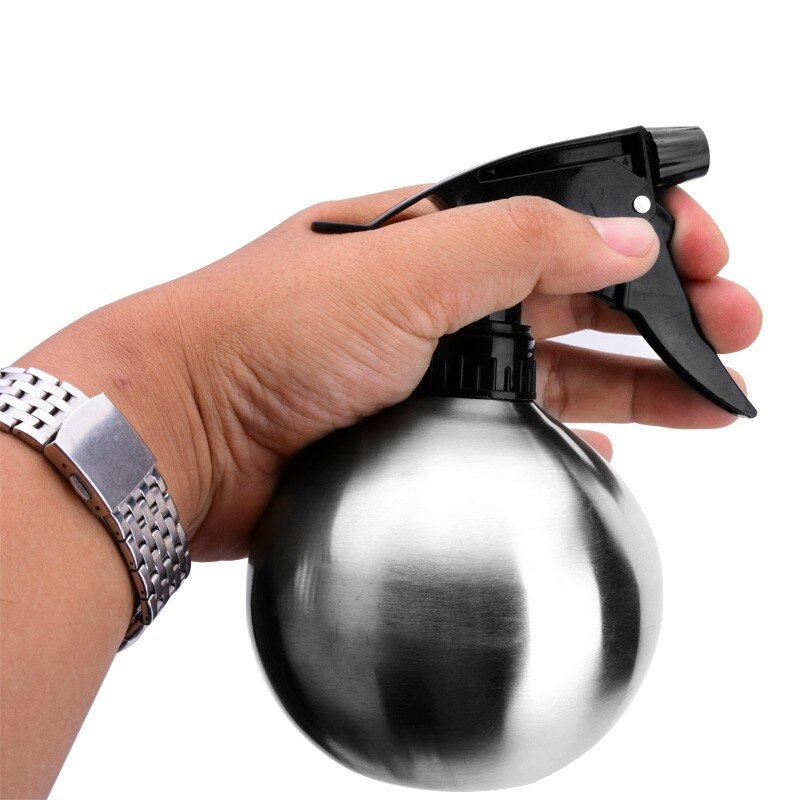 500Ml Spuiten Rvs Fles Wassen Cleanser Keuken Water Spuitfles Sprinkler Plant Bloem Hervulbare Fles