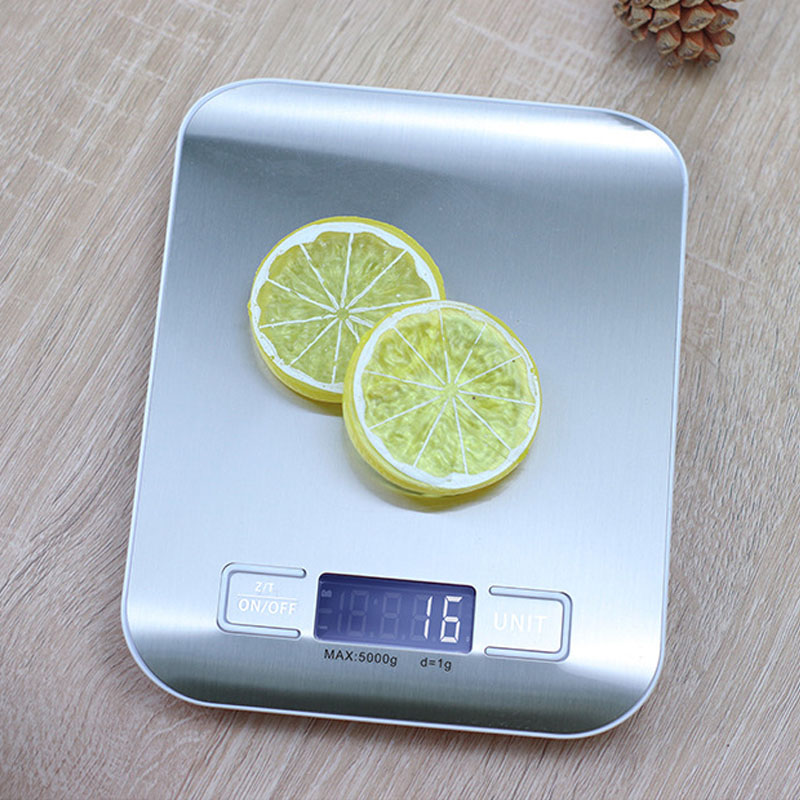 Digital Kitchen Scale LCD Display 1g/0.1oz Precise Stainless Steel Food Scale for Cooking Baking weighing Scales Electronic