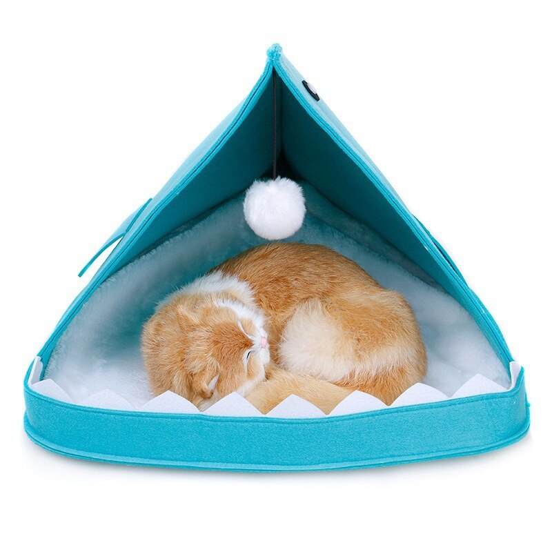 Lit de maison et doux pour chat et requin, panier doux pour chien, accessoires, produits pour animaux de compagnie